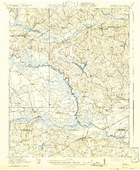 Arringdale 1920 topographic map thumbnail