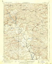 Aylett 1933 topographic map thumbnail