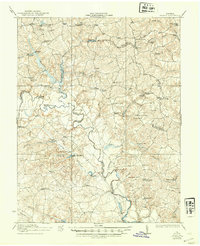 Aylett 1933 topographic map thumbnail