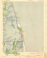 Back Bay topographic map thumbnail