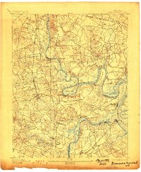 Bermuda Hundred 1894 topographic map thumbnail