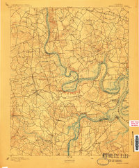 Bermuda Hundred 1894 topographic map thumbnail