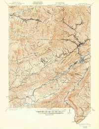 Big Stone Gap 1929 topographic map thumbnail