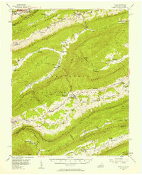 Bland 1956 topographic map thumbnail