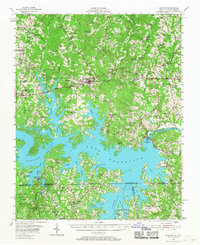Boydton 1955 topographic map thumbnail