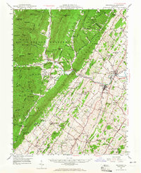 Broadway 1947 topographic map thumbnail