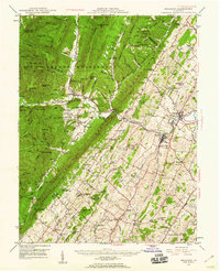 Broadway 1947 topographic map thumbnail
