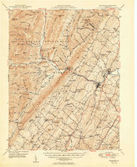 Broadway 1950 topographic map thumbnail
