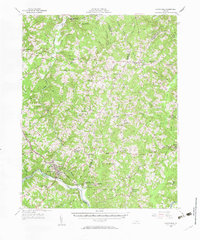 Brookneal 1956 topographic map thumbnail