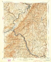 Buena Vista 1940 topographic map thumbnail