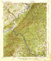 Buena Vista 1940 topographic map thumbnail