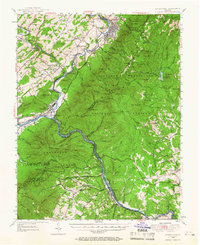 Buena Vista 1950 topographic map thumbnail