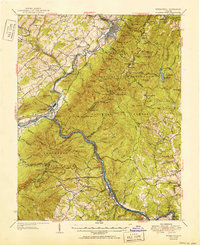 Buena Vista 1952 topographic map thumbnail