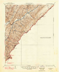 Callaghan 1923 topographic map thumbnail