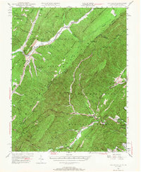Callaghan 1946 topographic map thumbnail
