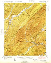 Callaghan 1949 topographic map thumbnail