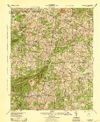 Callands 1944 topographic map thumbnail