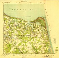 Cape Henry 1919 topographic map thumbnail