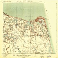 Cape Henry 1919 topographic map thumbnail