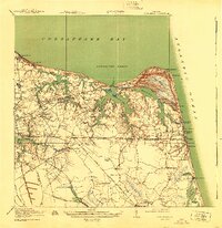 Cape Henry 1919 topographic map thumbnail