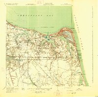 Cape Henry 1919 topographic map thumbnail