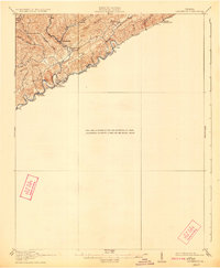 Carterton 1918 topographic map thumbnail