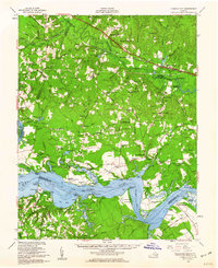Charles City 1953 topographic map thumbnail