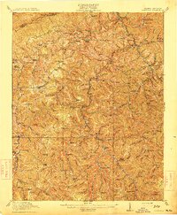 Clintwood 1915 topographic map thumbnail