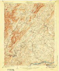 Covesville 1929 topographic map thumbnail