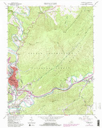 Covington 1962 topographic map thumbnail