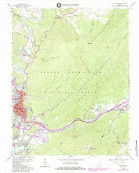 Covington 1962 topographic map thumbnail