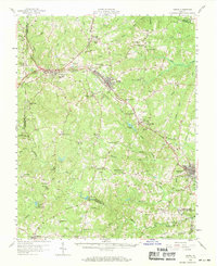 Crewe topographic map thumbnail