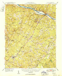 Dillwyn 1950 topographic map thumbnail