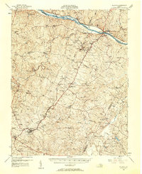 Dillwyn 1958 topographic map thumbnail