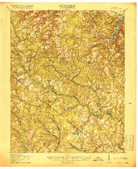 Disputanta 1919 topographic map thumbnail