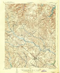 Disputanta 1919 topographic map thumbnail