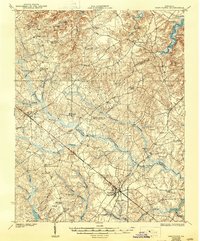 Disputanta 1919 topographic map thumbnail