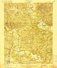 Doswell 1918 topographic map thumbnail