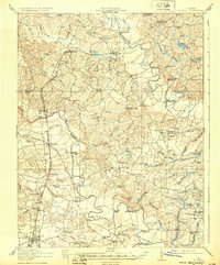Doswell 1918 topographic map thumbnail