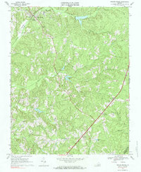 Drakes Branch 1968 topographic map thumbnail