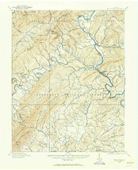 Eagle Rock 1913 topographic map thumbnail