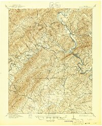 Eagle Rock 1915 topographic map thumbnail