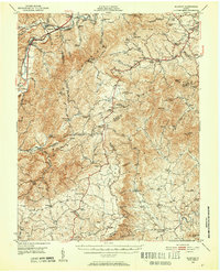 Elliston 1950 topographic map thumbnail