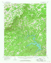 Endicott 1957 topographic map thumbnail