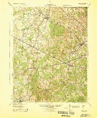 Fairfax 1944 topographic map thumbnail