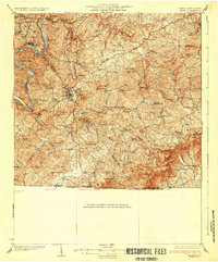 Galax 1933 topographic map thumbnail