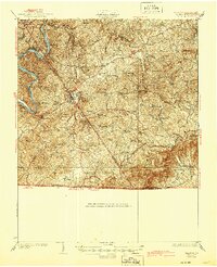 Galax 1933 topographic map thumbnail