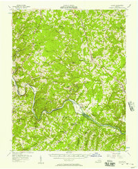 Gladys 1956 topographic map thumbnail