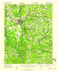 Holland 1957 topographic map thumbnail