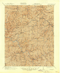 Hurley 1917 topographic map thumbnail